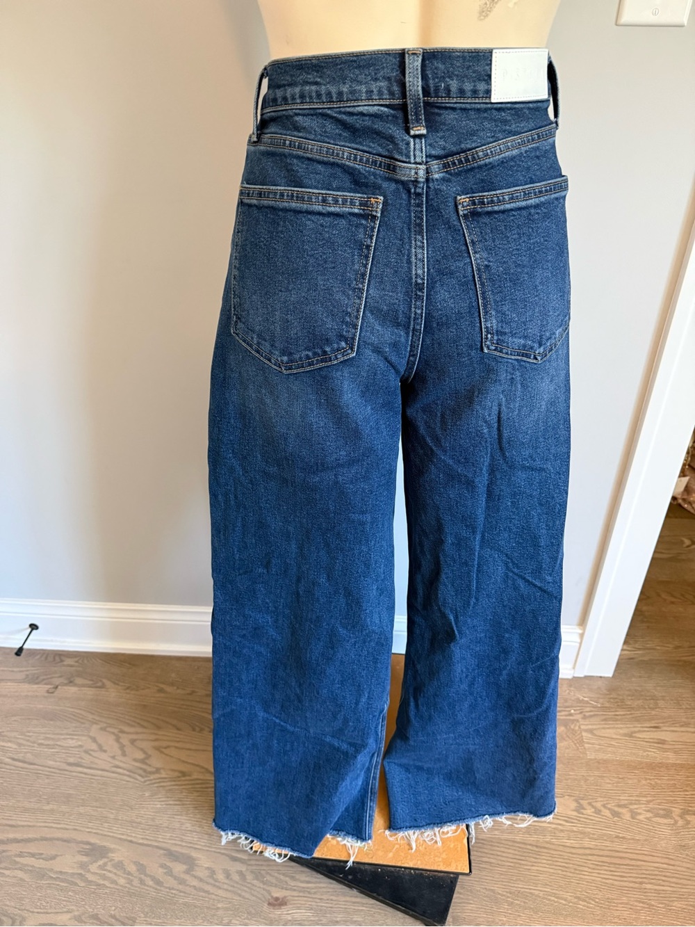 pistola Blue High-Waisted Wide Leg Jeans - Picture 6 of 10